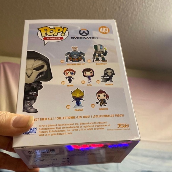 Funko pop games Reaper OVERWATCH #493 - Picture 4 of 4